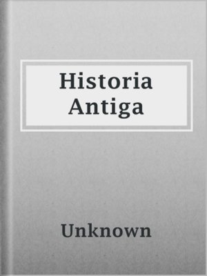cover image of Historia Antiga